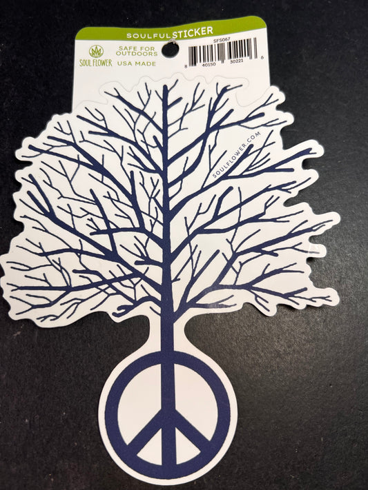 Tree of Peace Sticker – Soul Flower