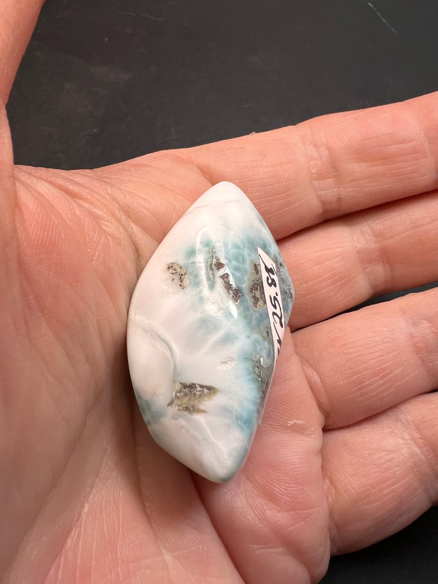 Larimar tumble 27.40 grams