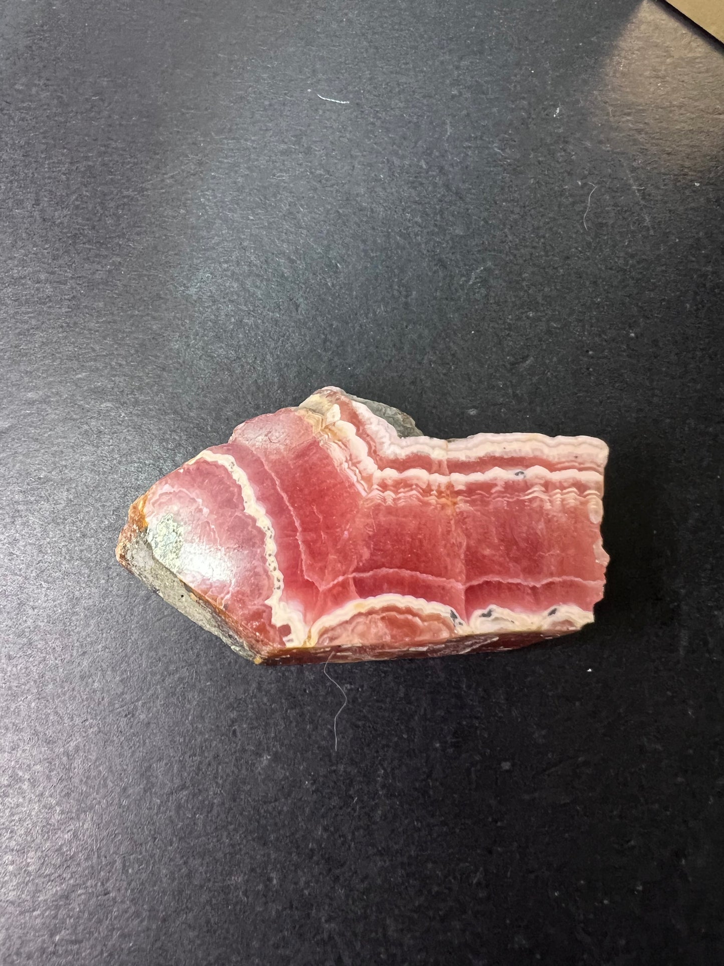 Rhodochrosite slab