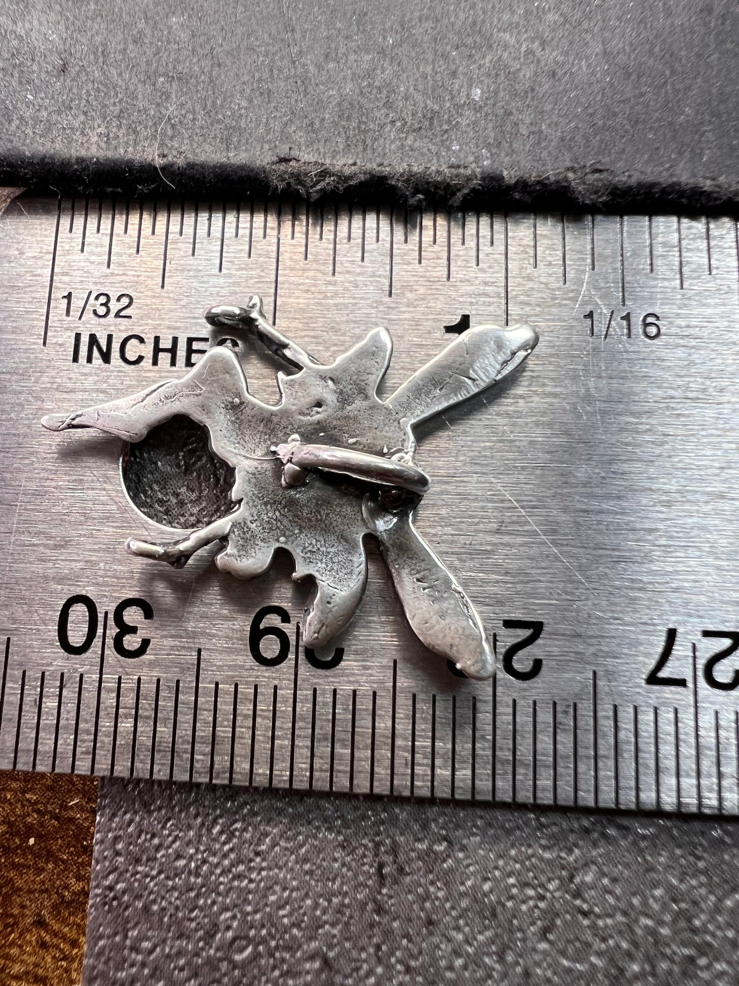 Vintage Sterling Silver Fairy Pendant | Estate Figural Charm