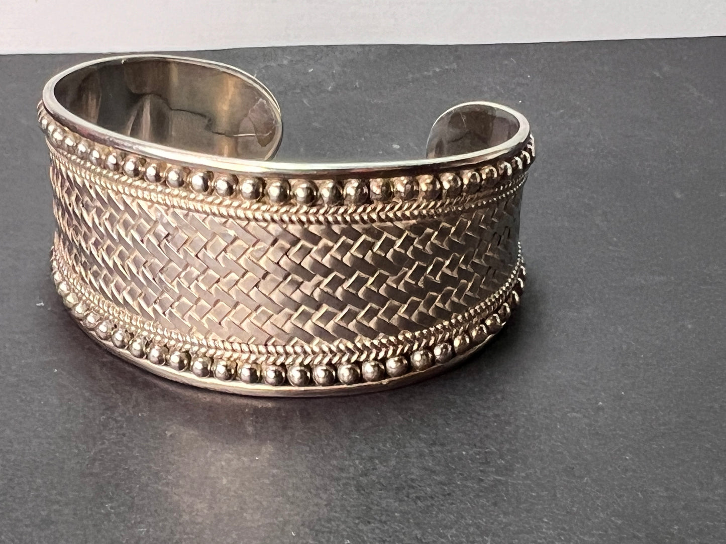 Bali Legacy Sterling Silver Cuff Bracelet