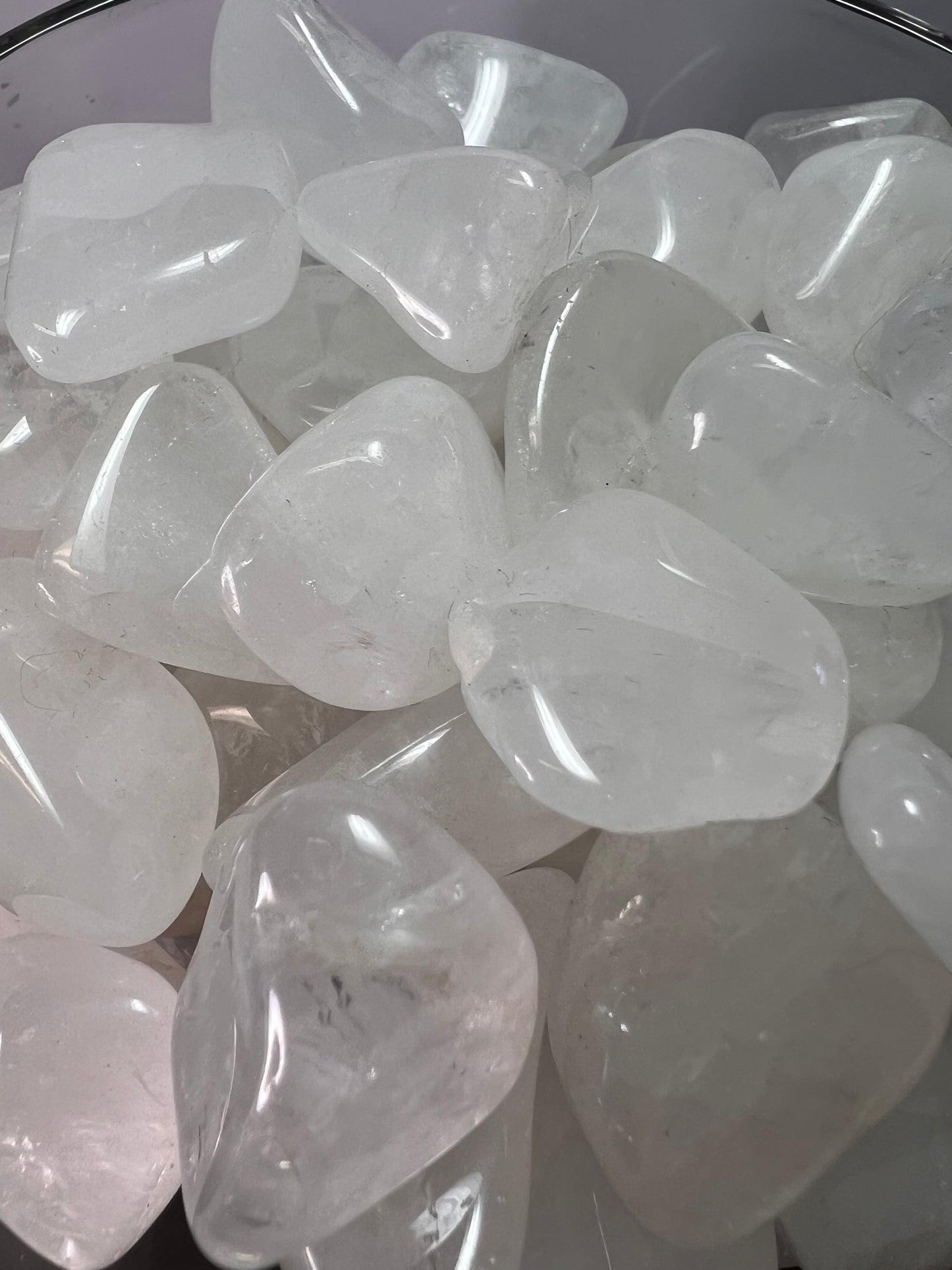 Girasol \ moon quartz quartz tumble