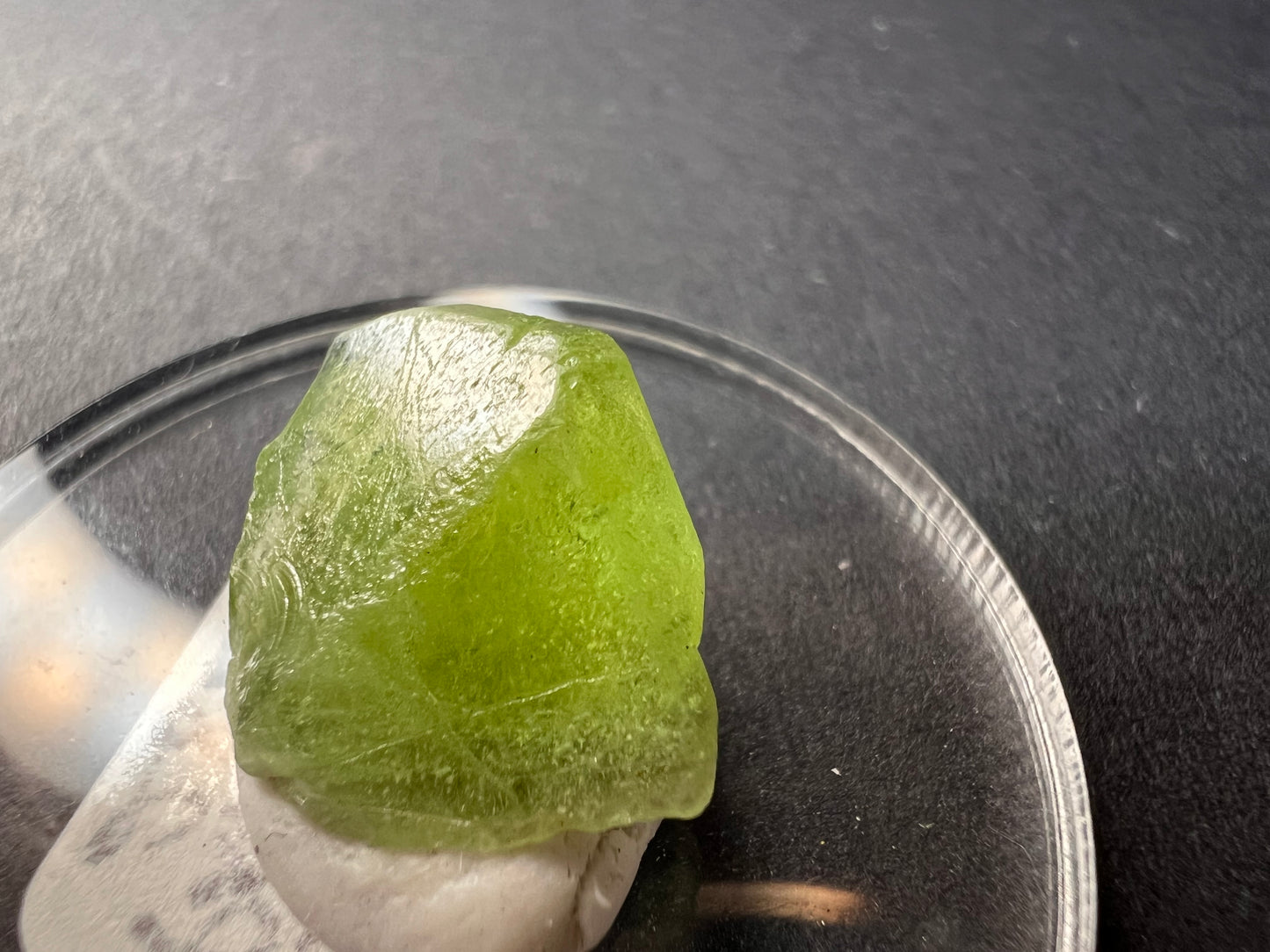Peridot rough specimen from Pakistan