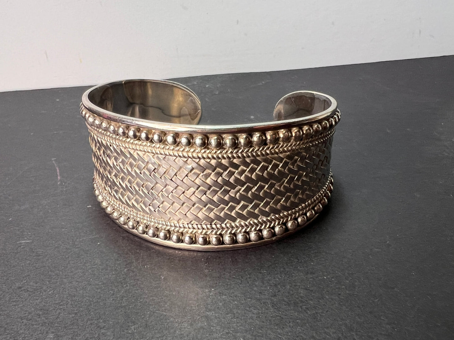 Bali Legacy Sterling Silver Cuff Bracelet