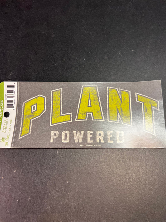Plant Powered Sticker – Soul Flower