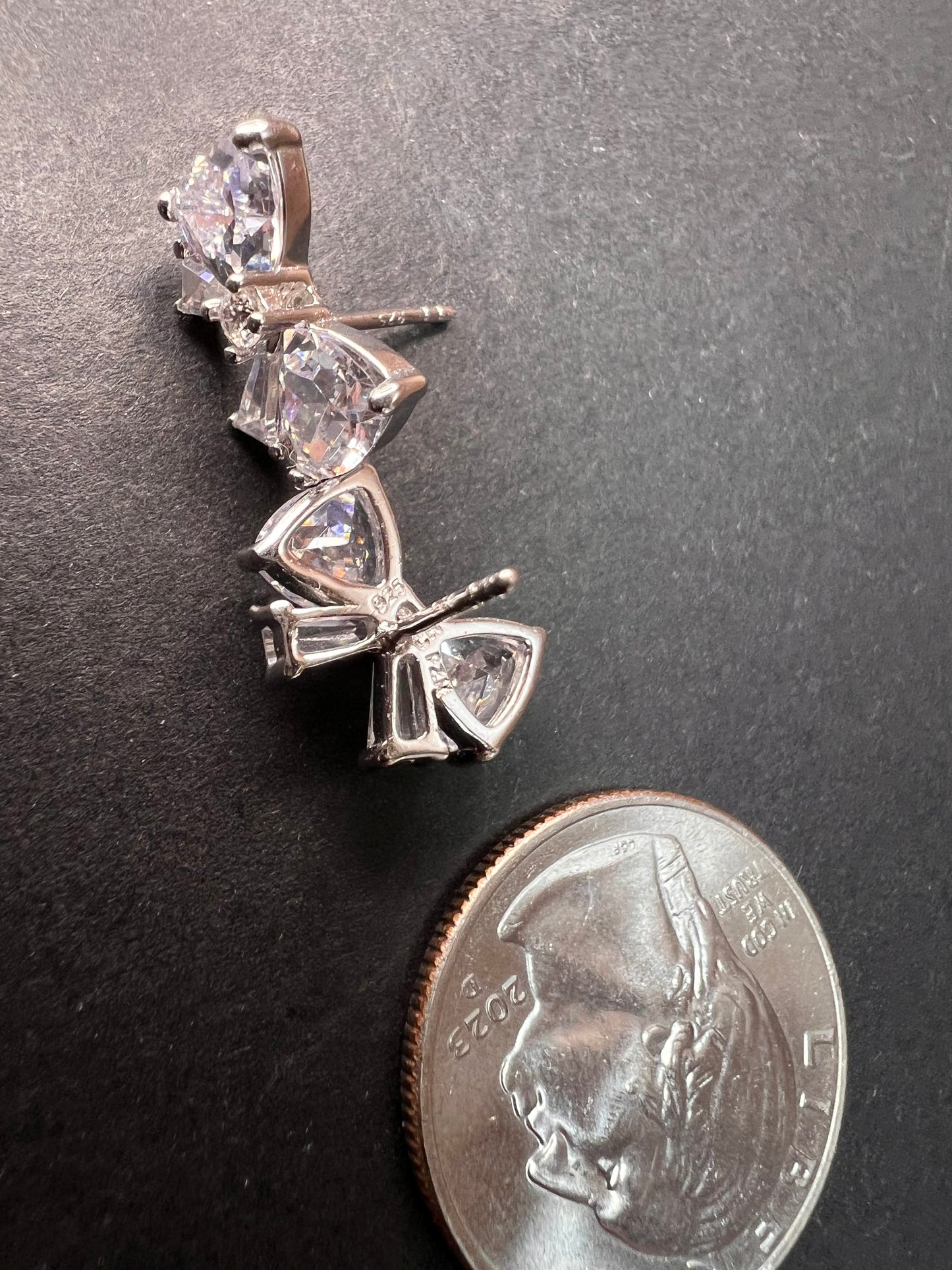 Bella Luce White Cubic Zirconia Sterling Silver Earrings 6.00ctw