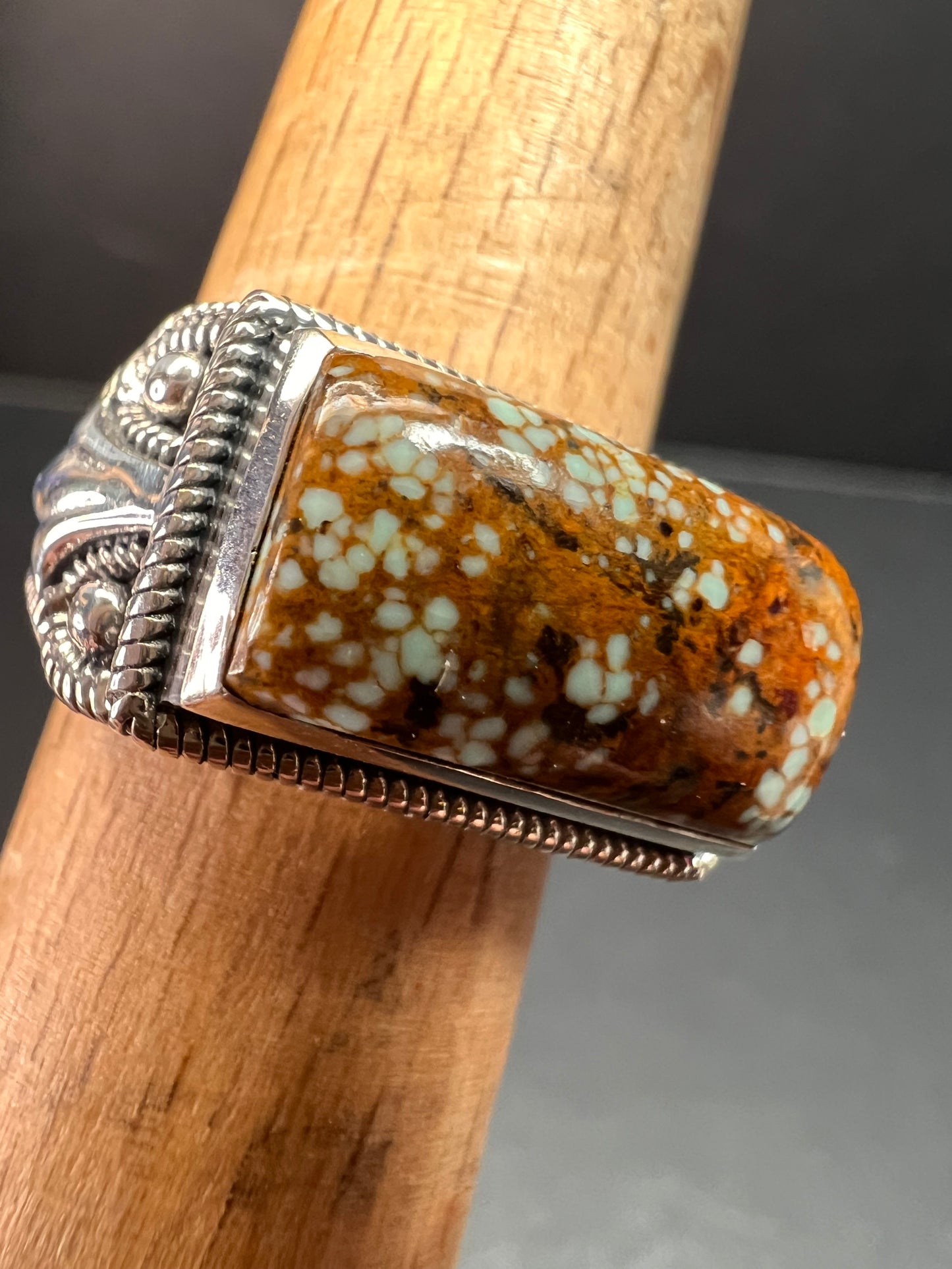 NEW Blue Horizon turquoise sterling silver ring size 7