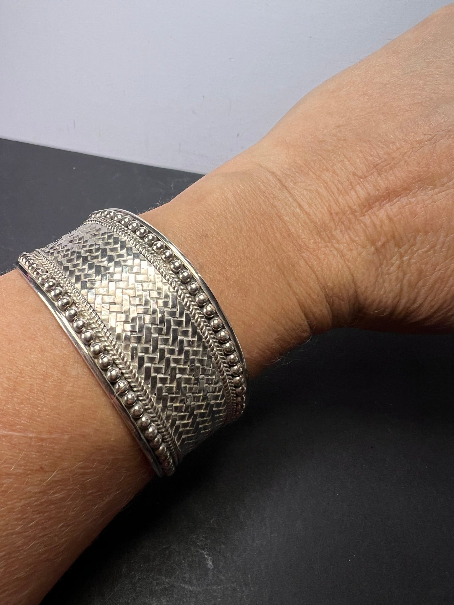 Bali Legacy Sterling Silver Cuff Bracelet