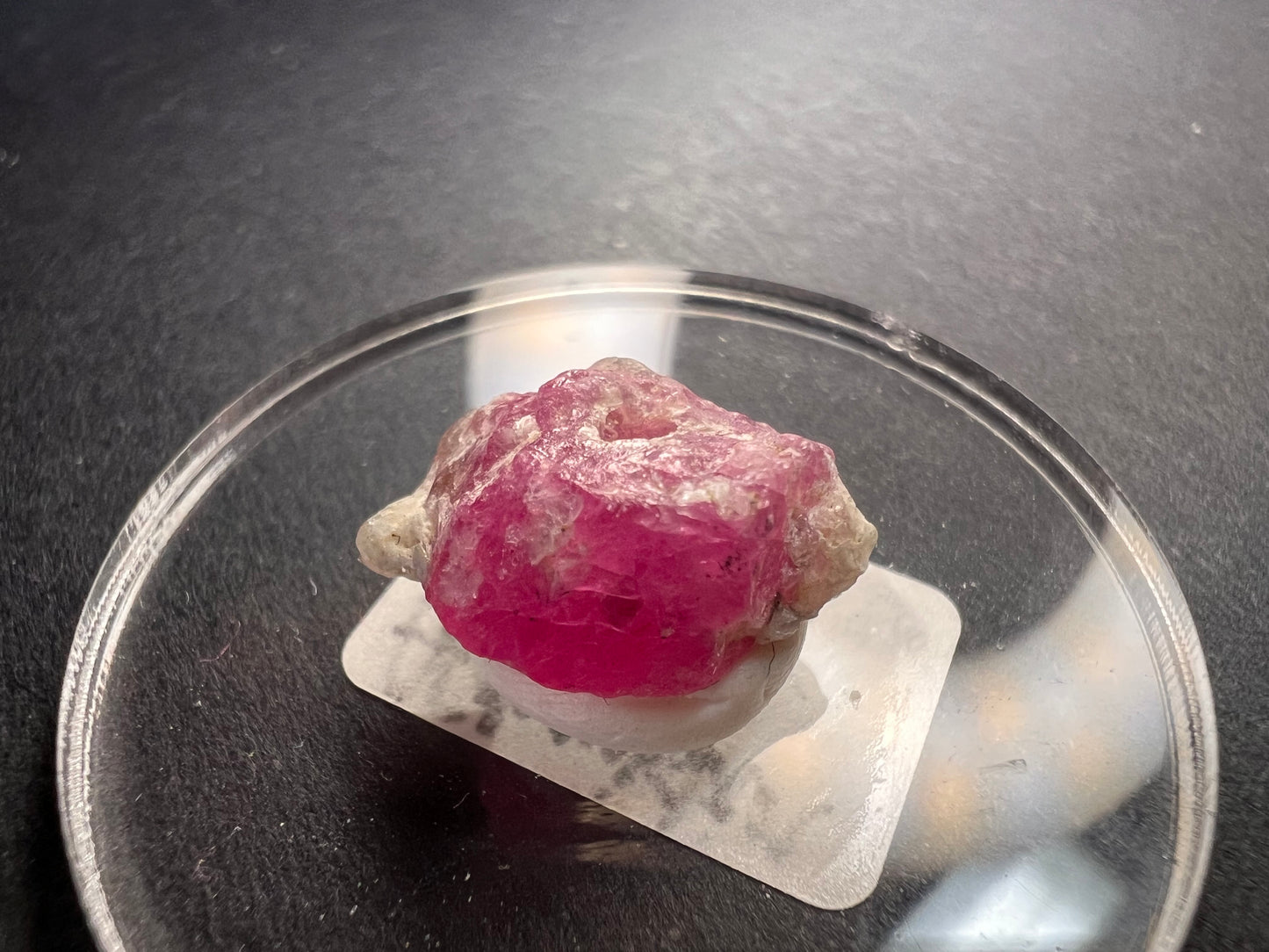 Ruby rough specimen from Afghanistan
