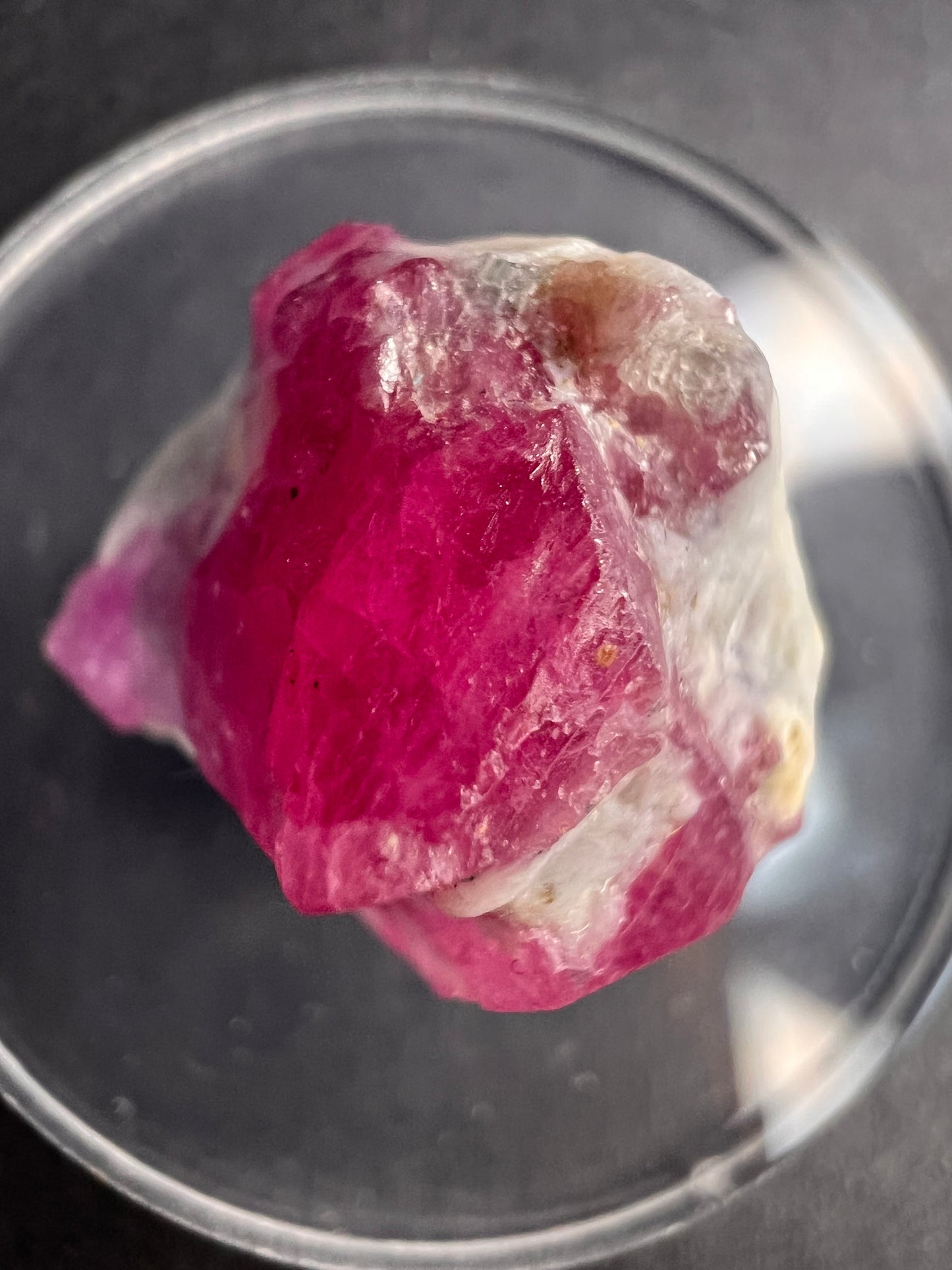 Ruby rough specimen from Afghanistan