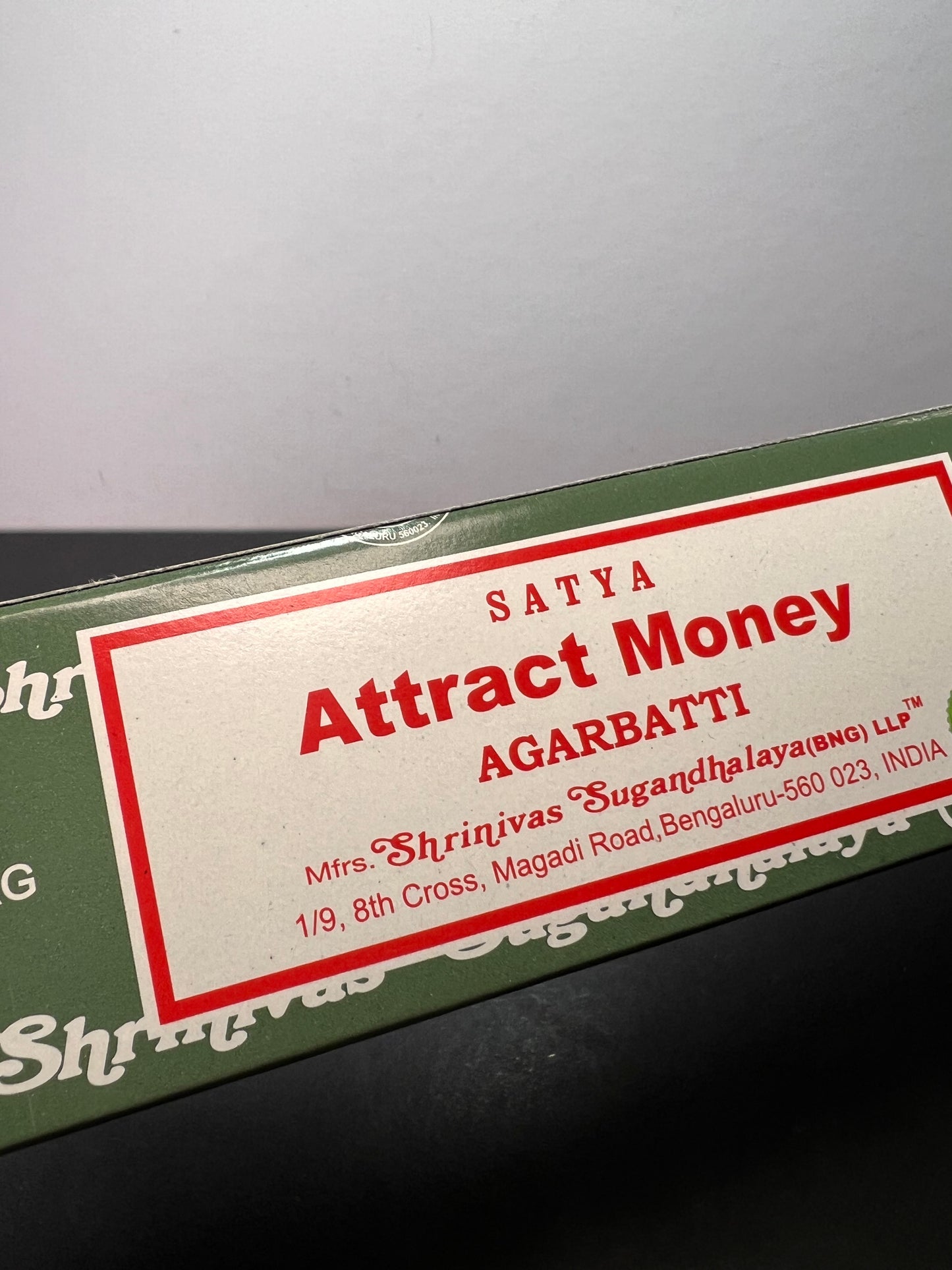 Satya Attract Money incense 15g