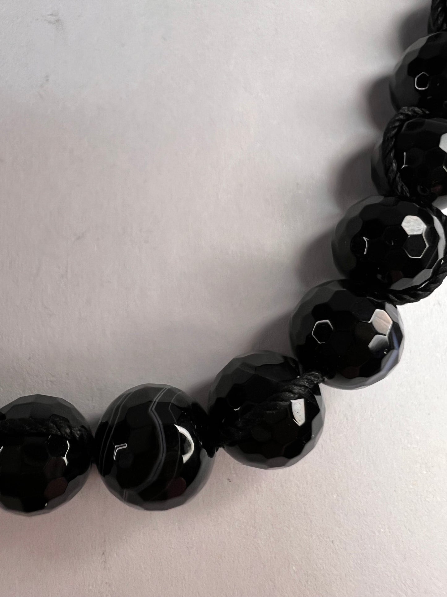 NEW Botswana agate necklace with sterling silver clasp