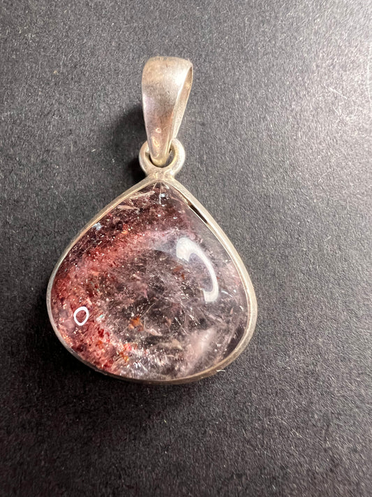 NEW Lepidocrocite super 7 sterling silver pendant 5.16 grams