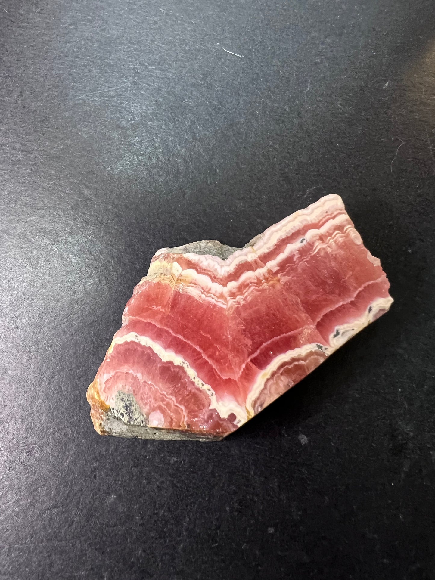 Rhodochrosite slab