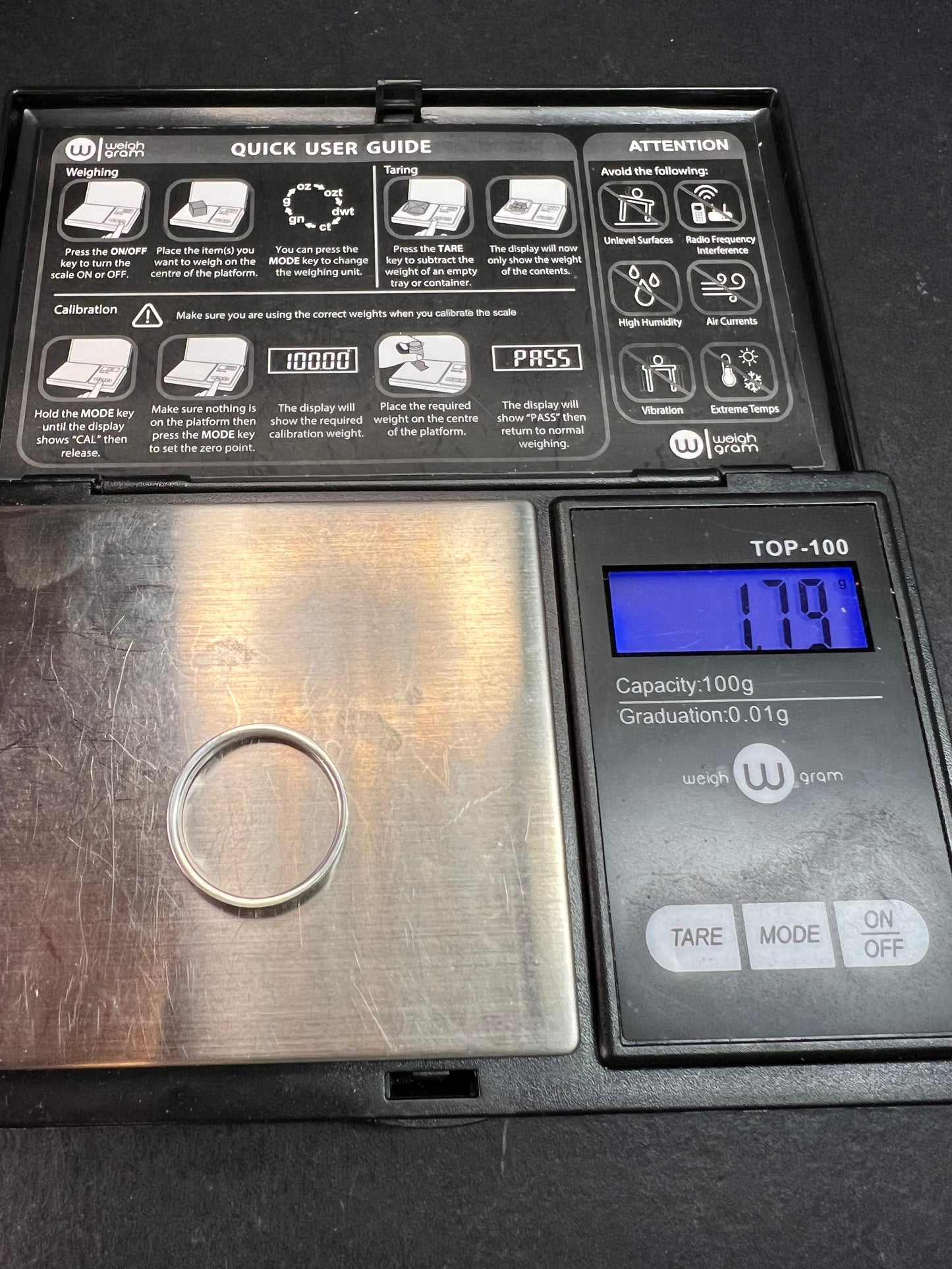 Sterling Silver LOVE Band Ring Size 7 – Stamped 925 IBB TH