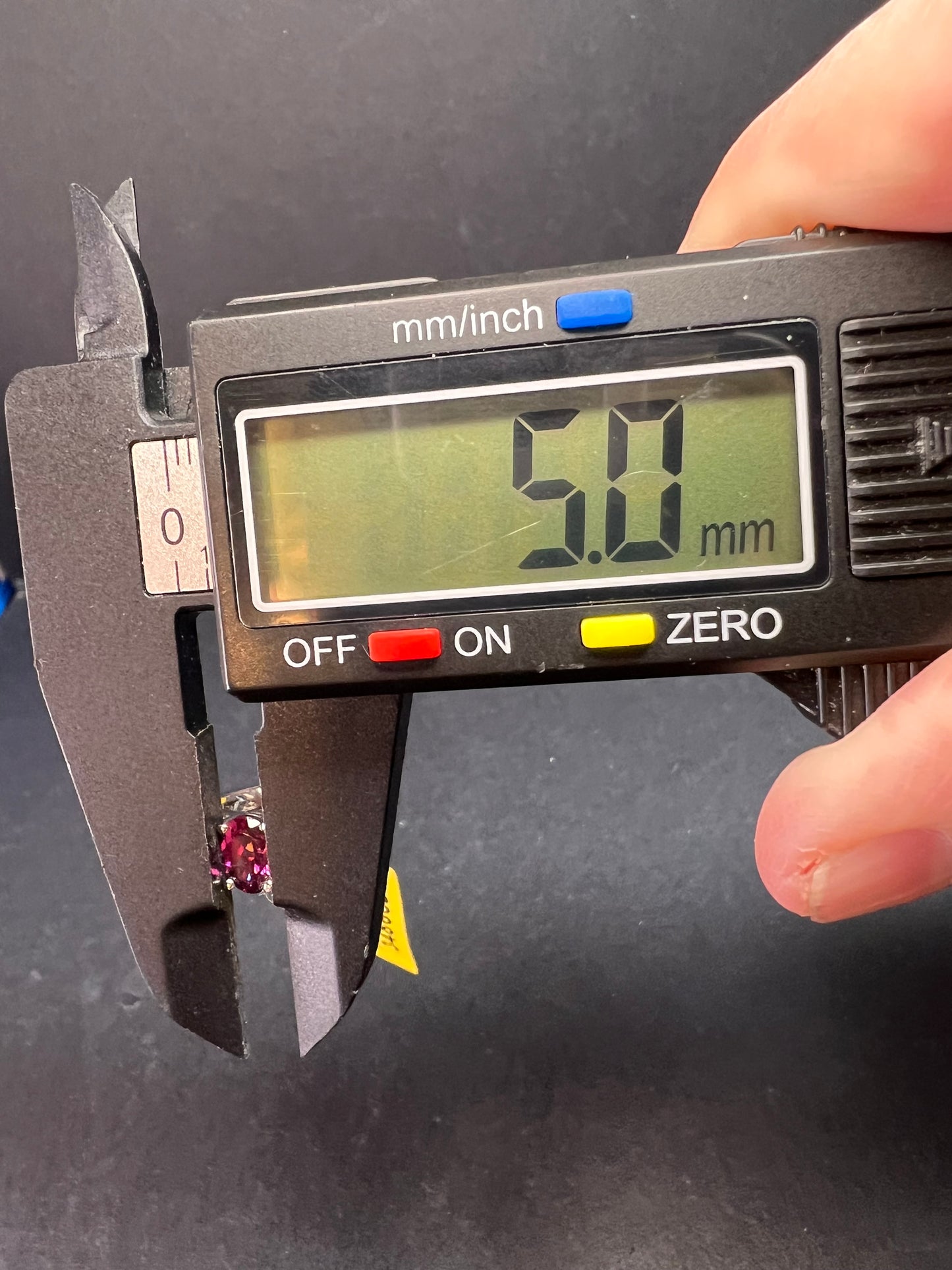 NEW with tag Ember garnet and zircon sterling silver ring size 7