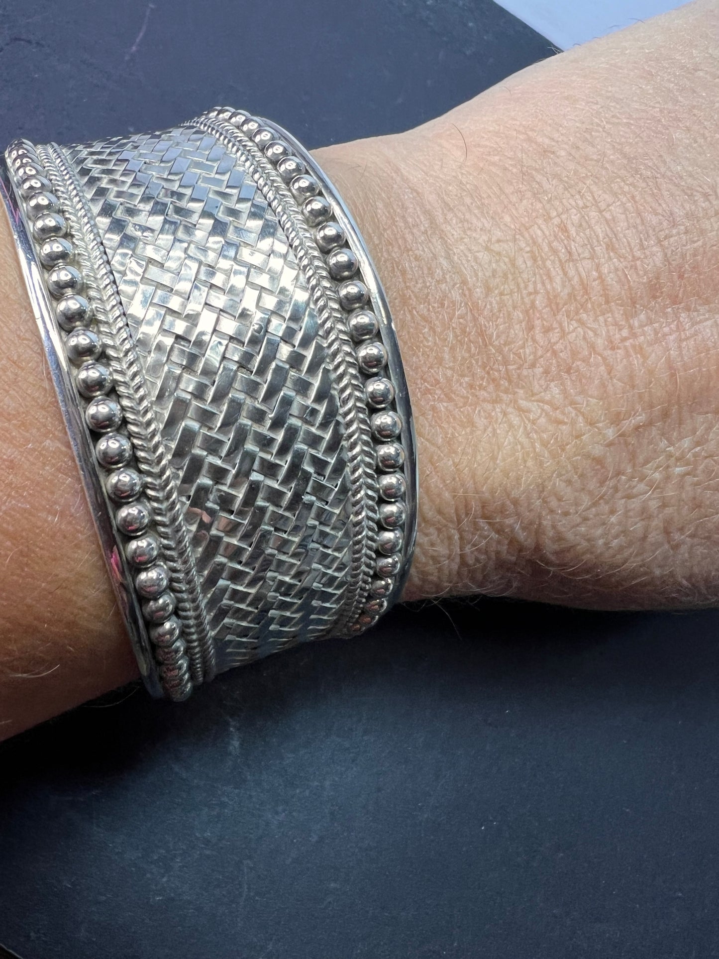 Bali Legacy Sterling Silver Cuff Bracelet