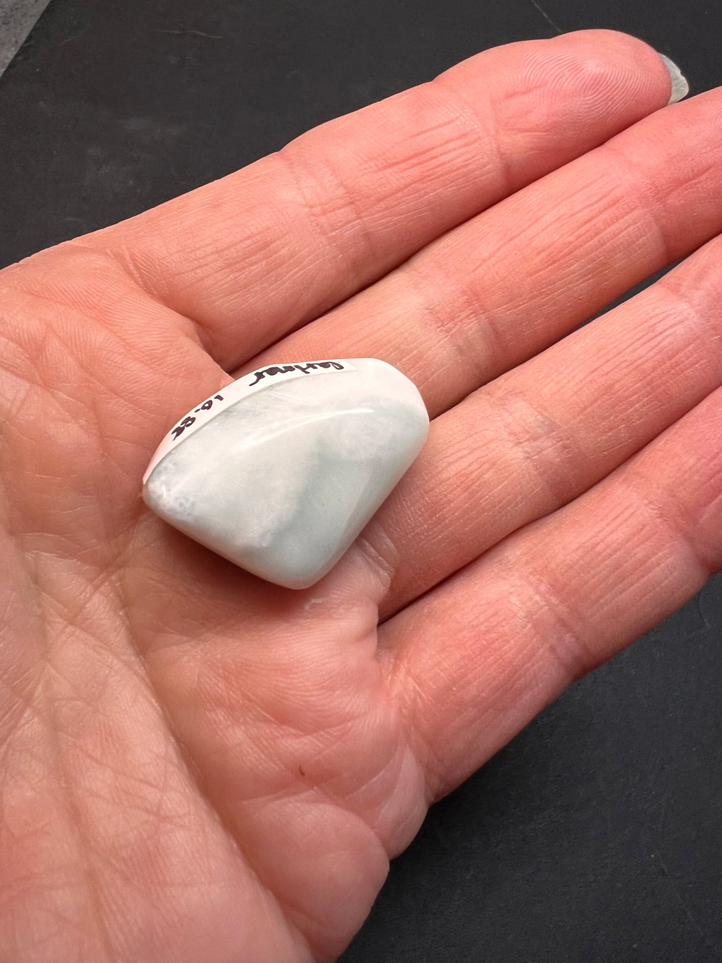 Larimar tumble 14.23 grams