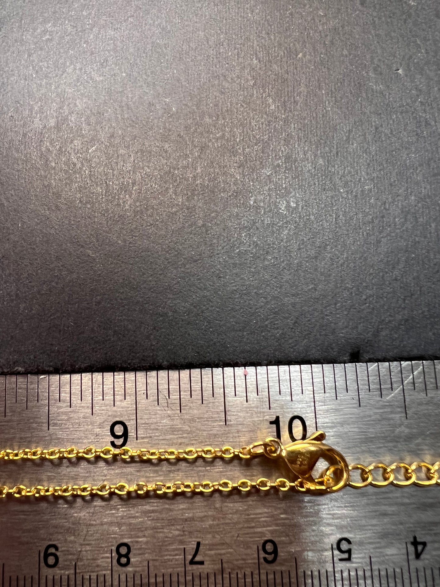 NEW Malachite necklace in yellow gold over brass 18-22inch