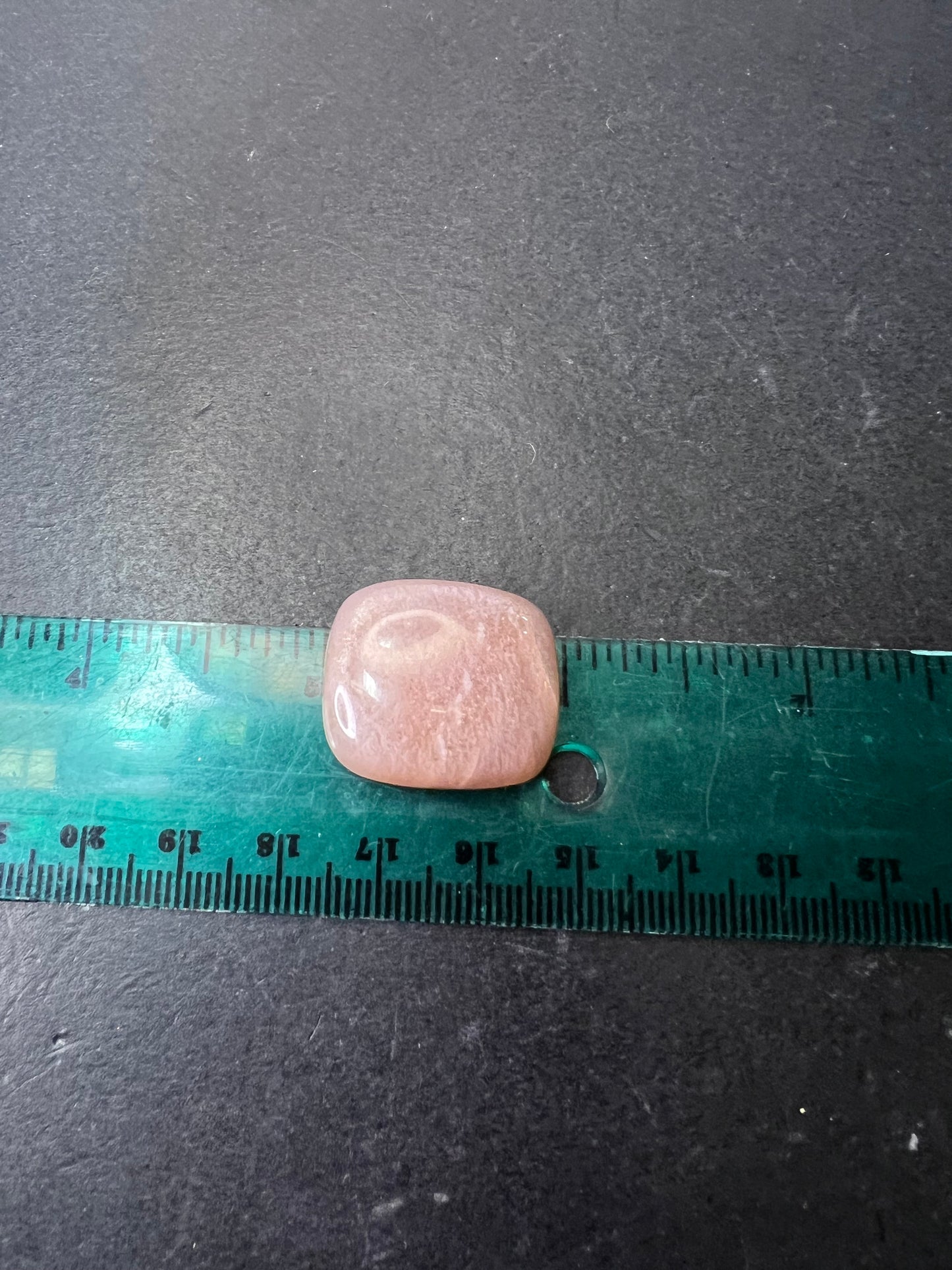 Peach moonstone/ sunstone cabochon