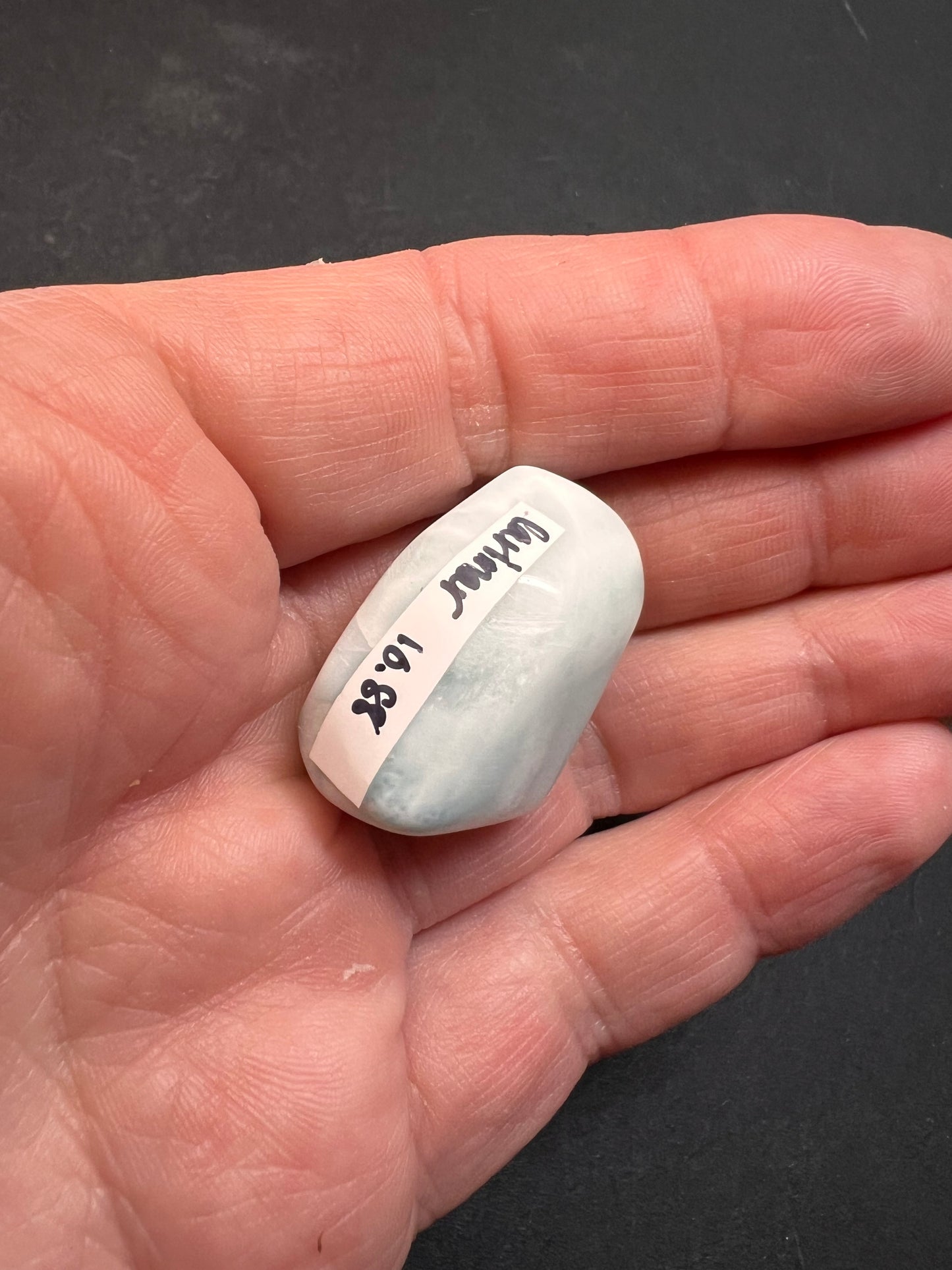 Larimar tumble 14.23 grams