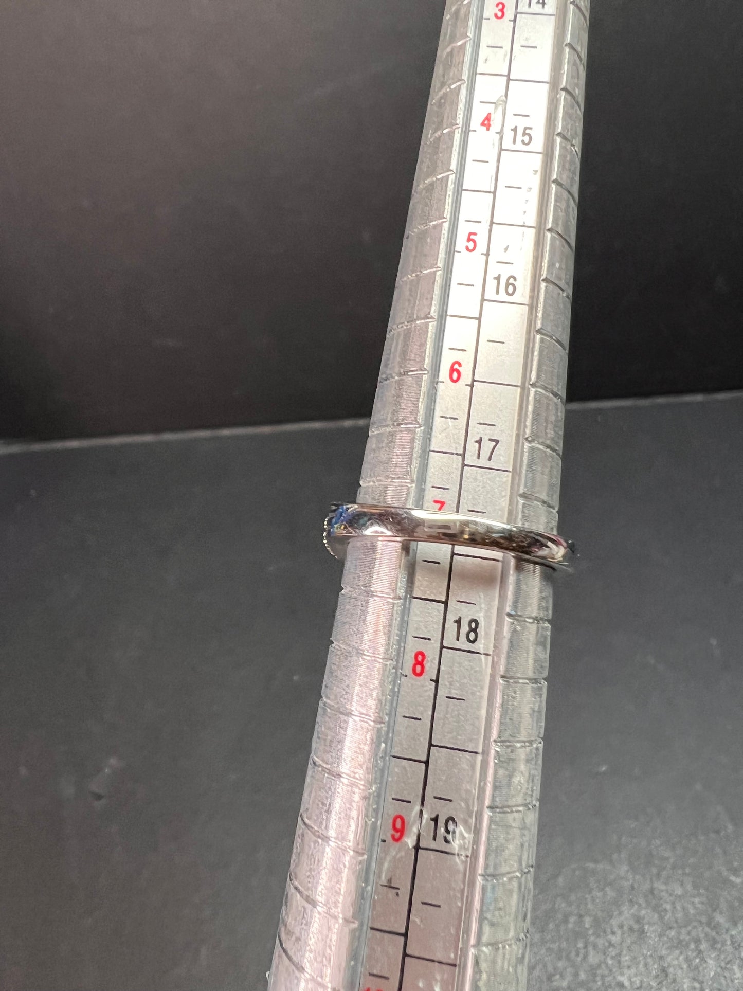 NEW with tag Ember garnet and zircon sterling silver ring size 7