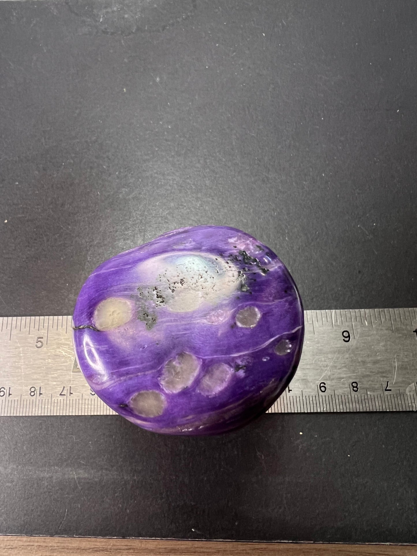 Purple Russian charoite freeform