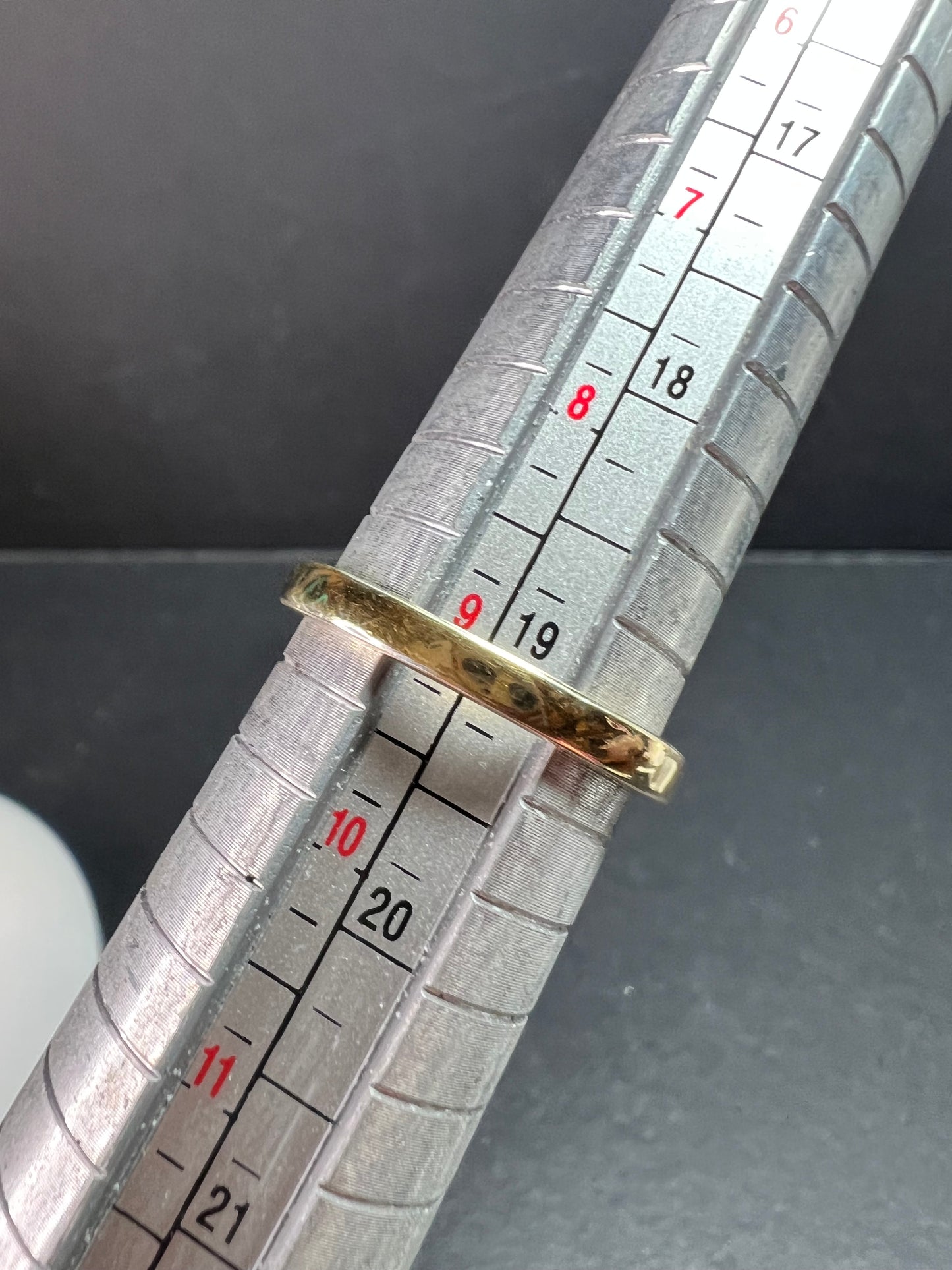 Champagne Quartz & Apatite Vermeil Ring Size 9