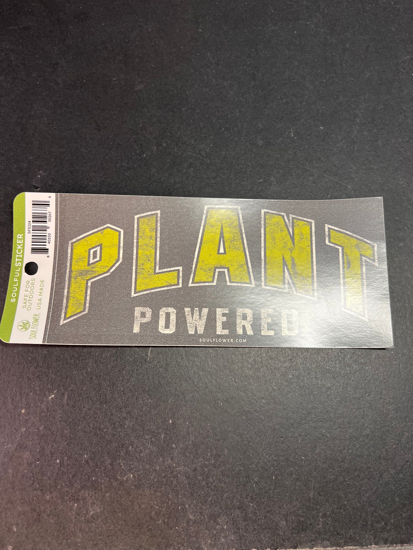 Plant Powered Sticker – Soul Flower