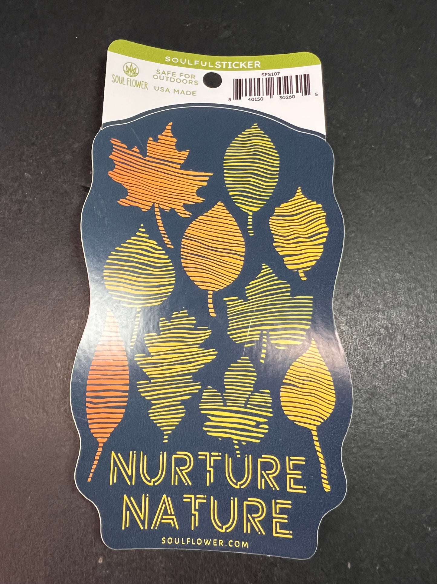 Soul Flower Nurture Nature Sticker