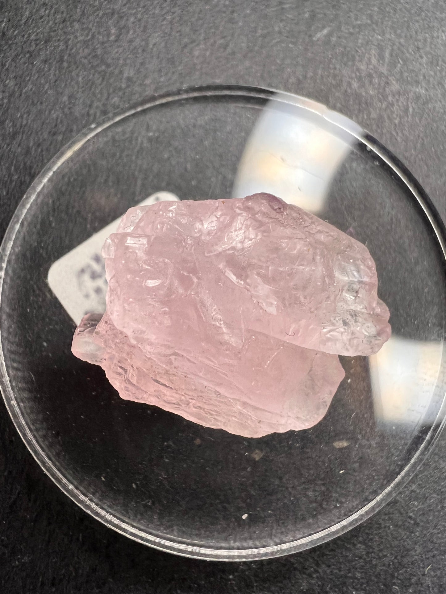 Rough African morganite specimen 7.41 grams