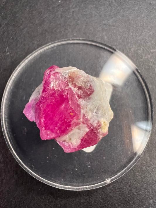 Ruby rough specimen from Afghanistan