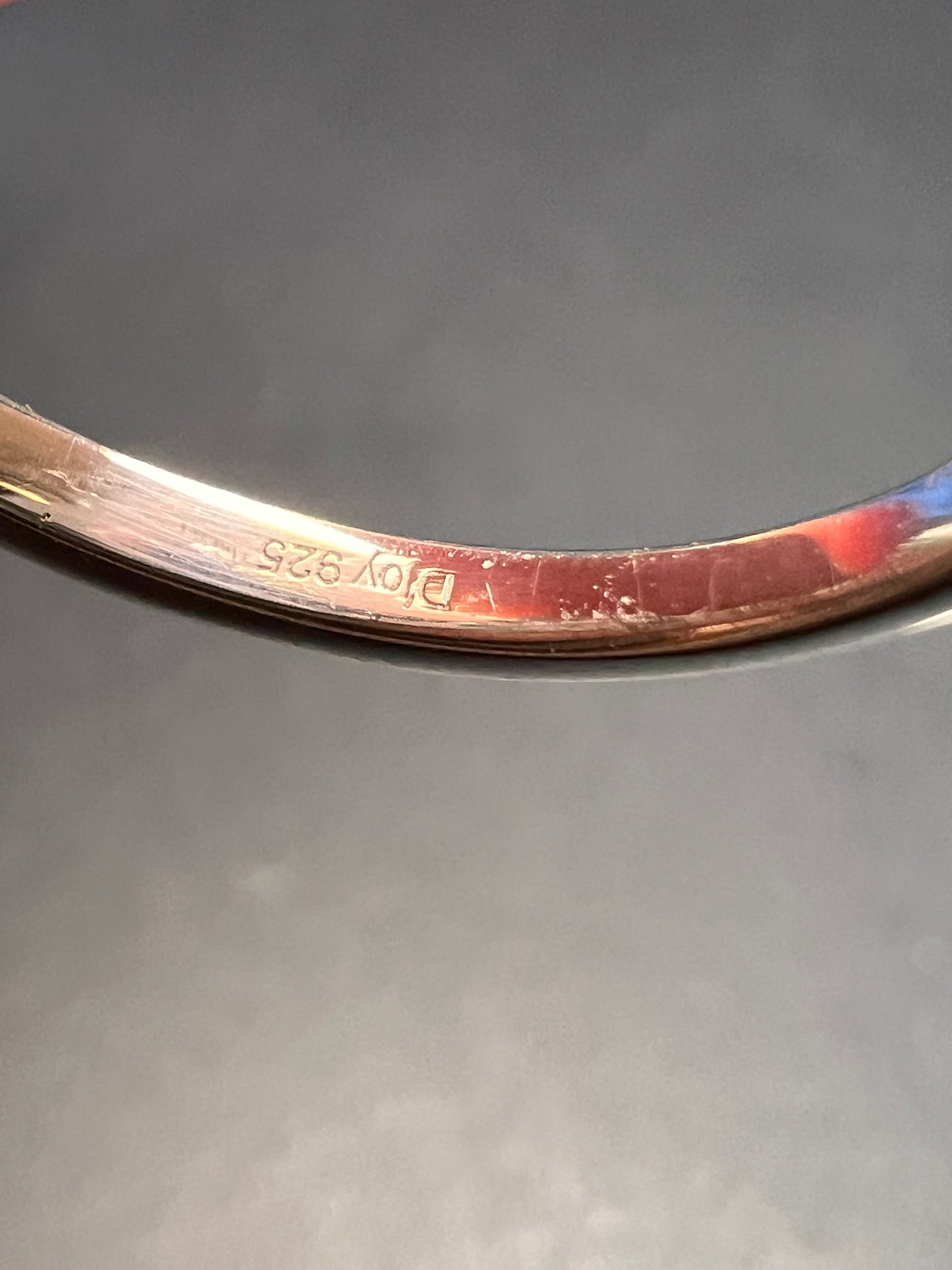 NEW cosmic mystic topaz ring in sterling silver size 8