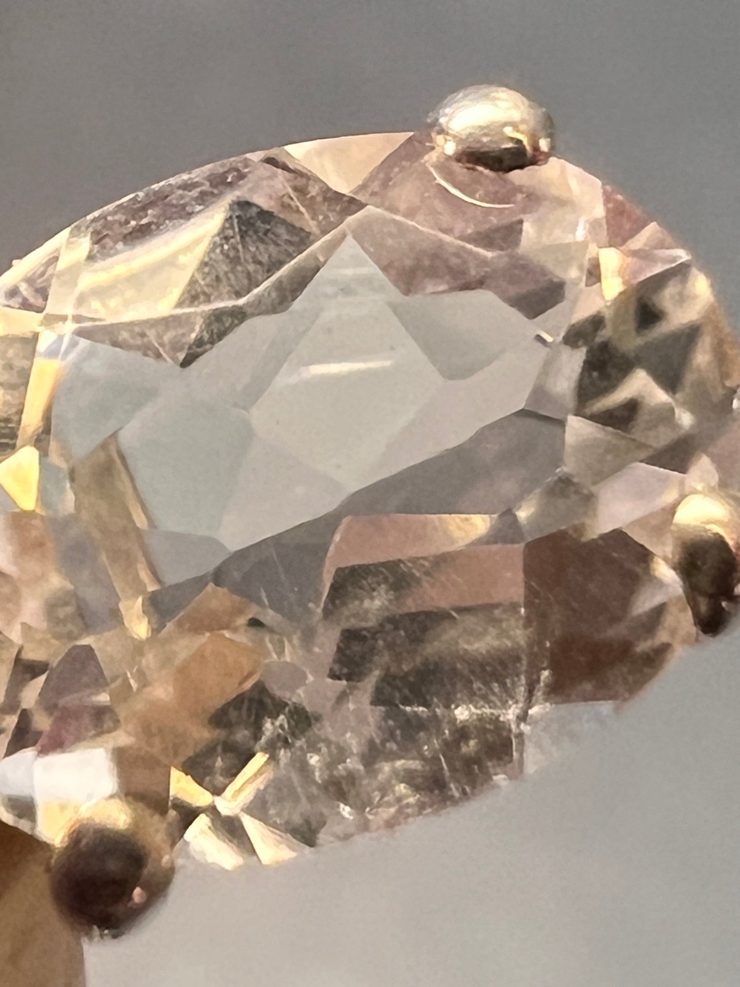 NEW petalite sterling silver lever back earrings