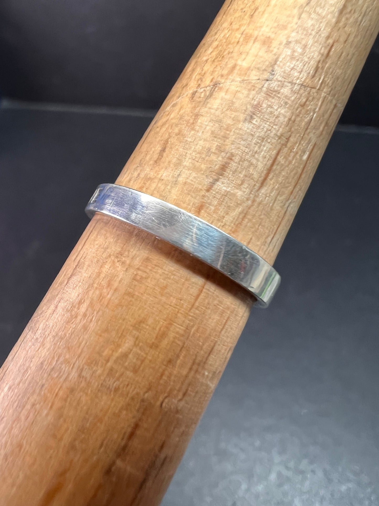 Sterling Silver LOVE Band Ring Size 7 – Stamped 925 IBB TH