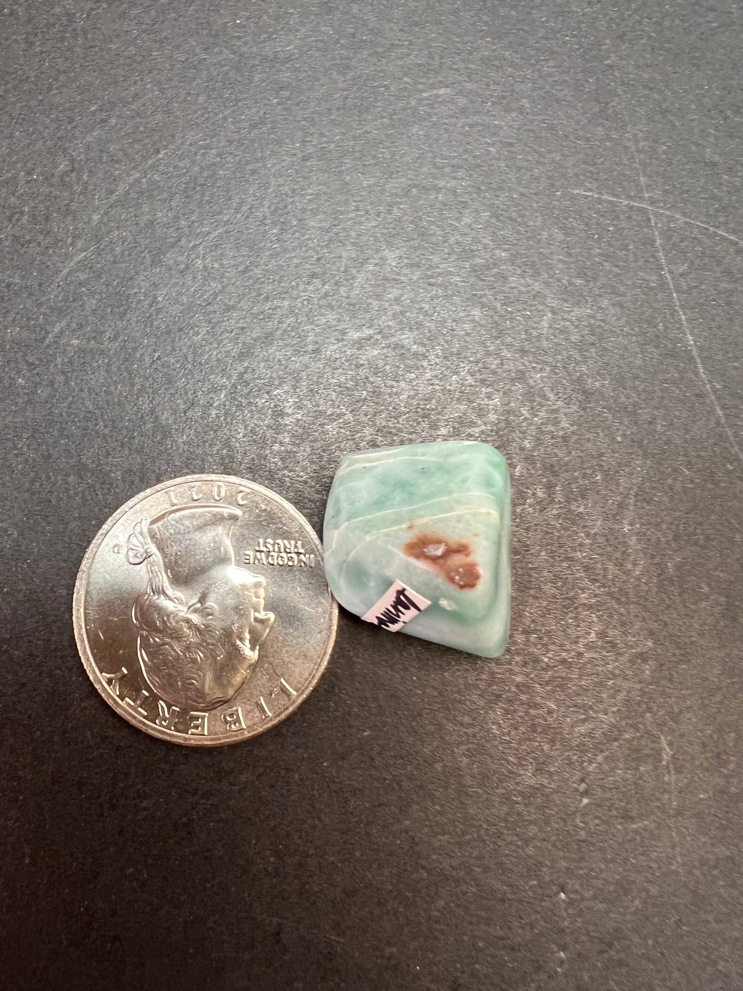 Larimar tumble 5.97 grams