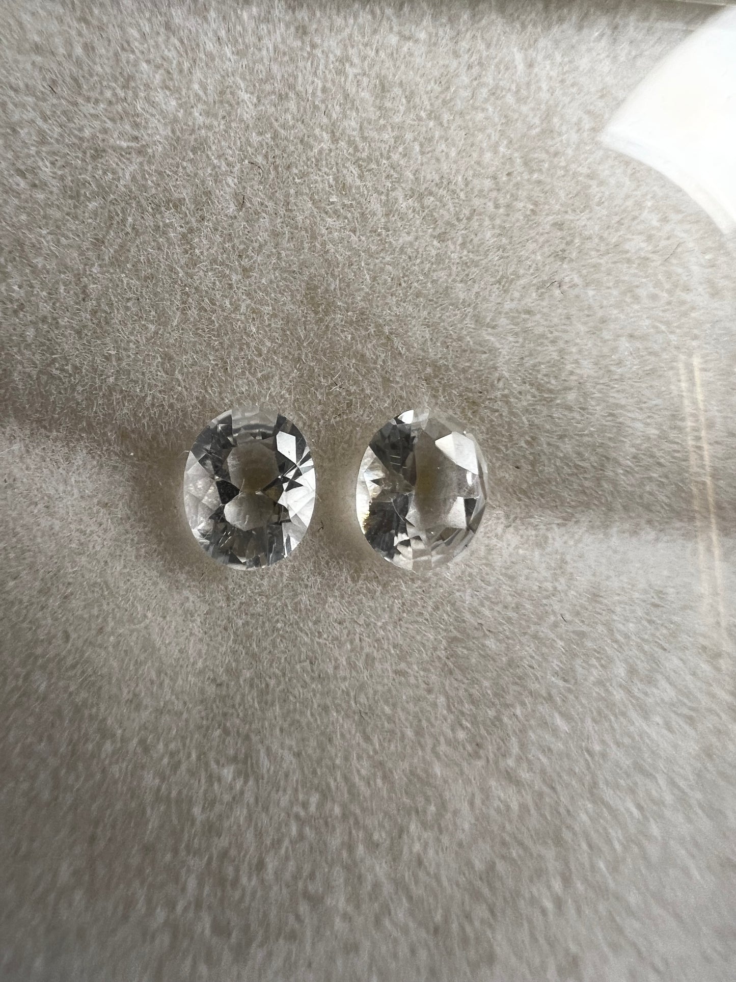 Natural Petalite Pair 0.44 ctw Oval 5x4mm Matched Stones
