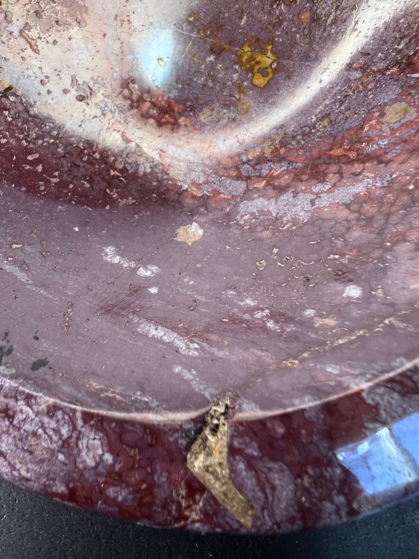 Ocean jasper bowl