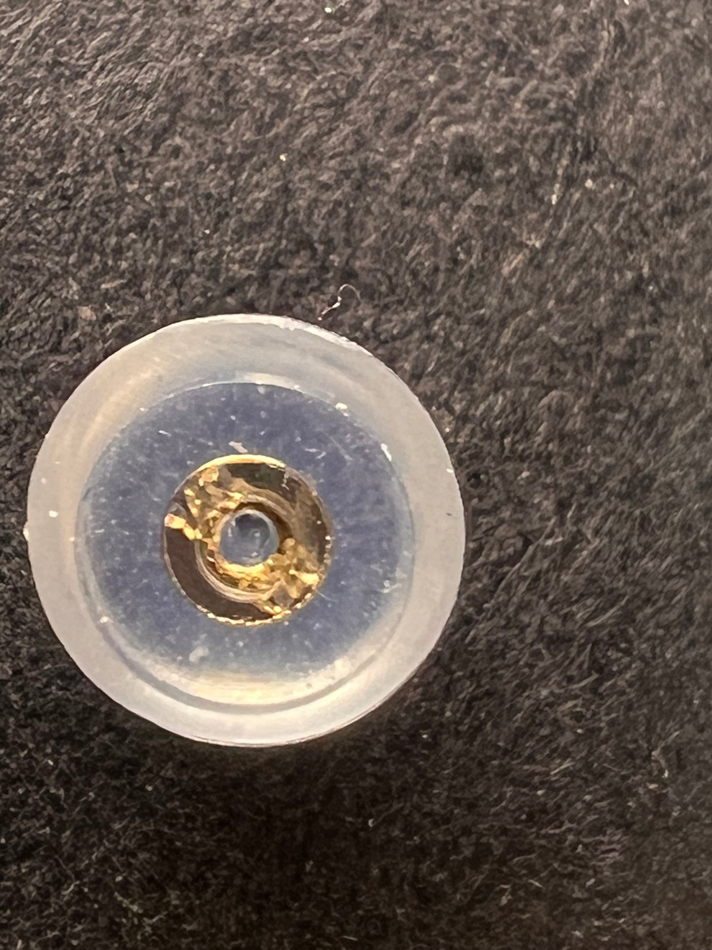 NEW 14k gold 7mm CZ stud earrings