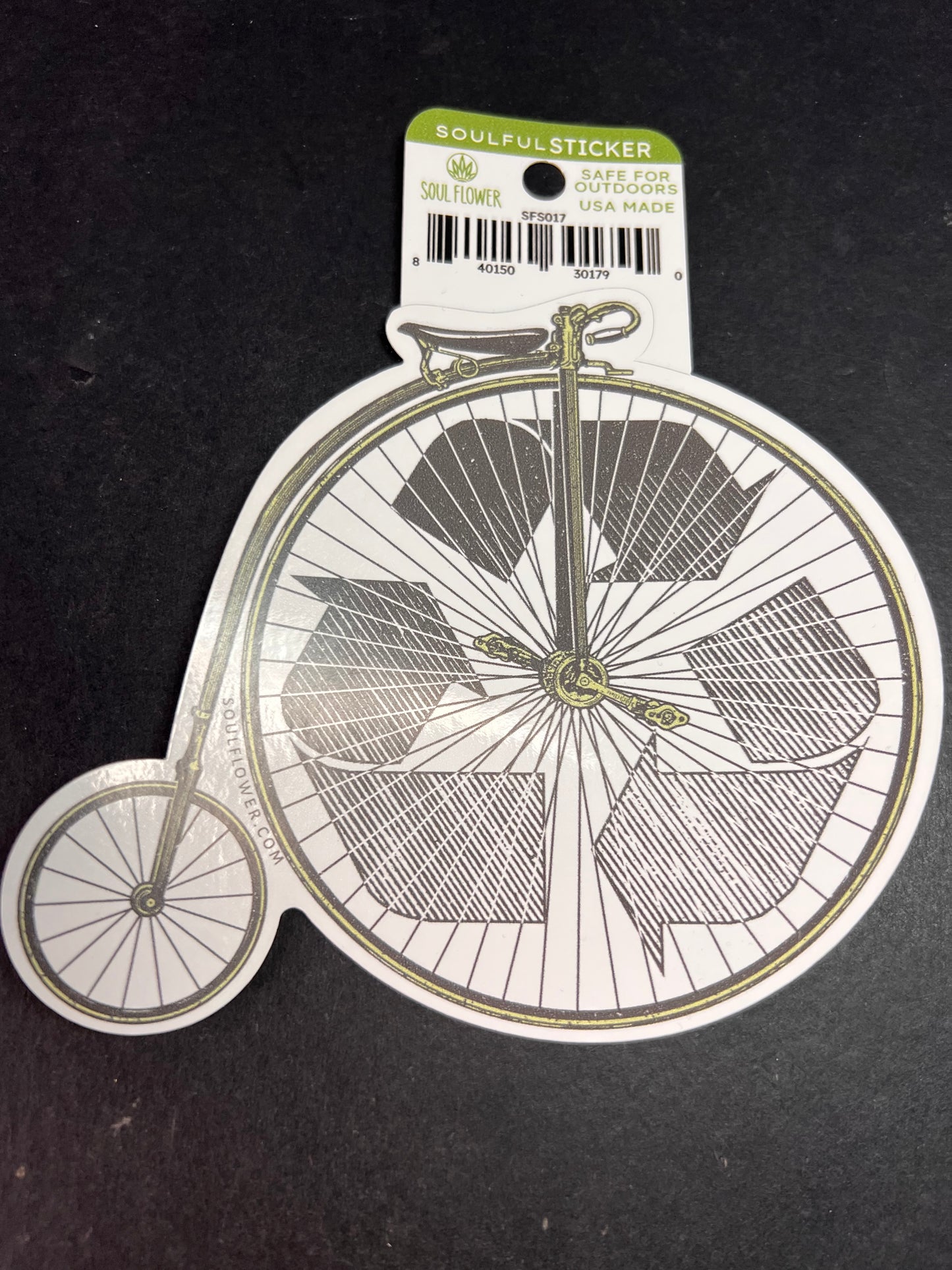Recycle Bicycle Sticker – Soul Flower