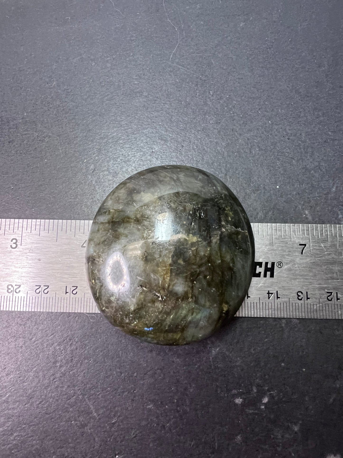 Labradorite palm stone