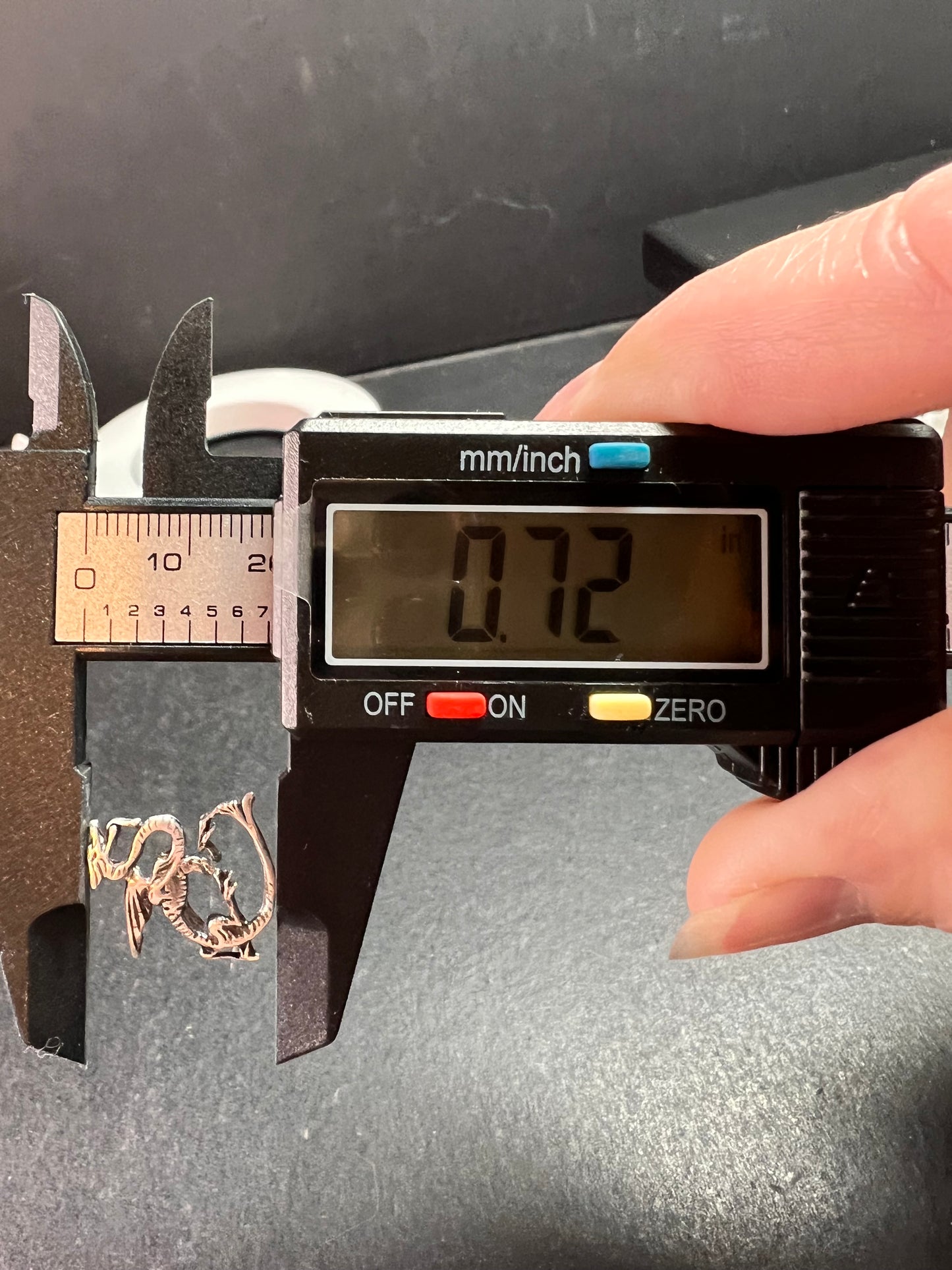 Vintage Sterling Silver Welsh Dragon Charm 925