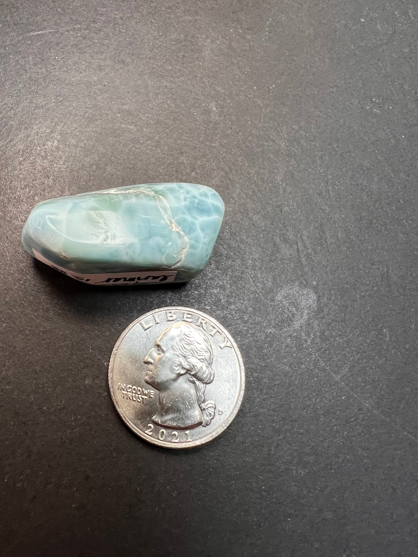 Larimar tumble 19 grams