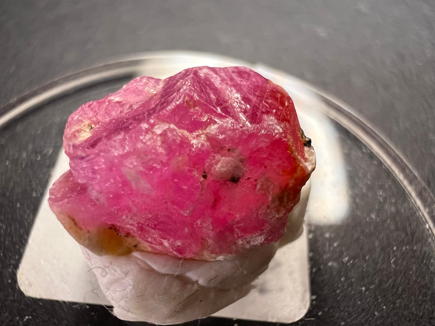 Ruby rough specimen from Afghanistan