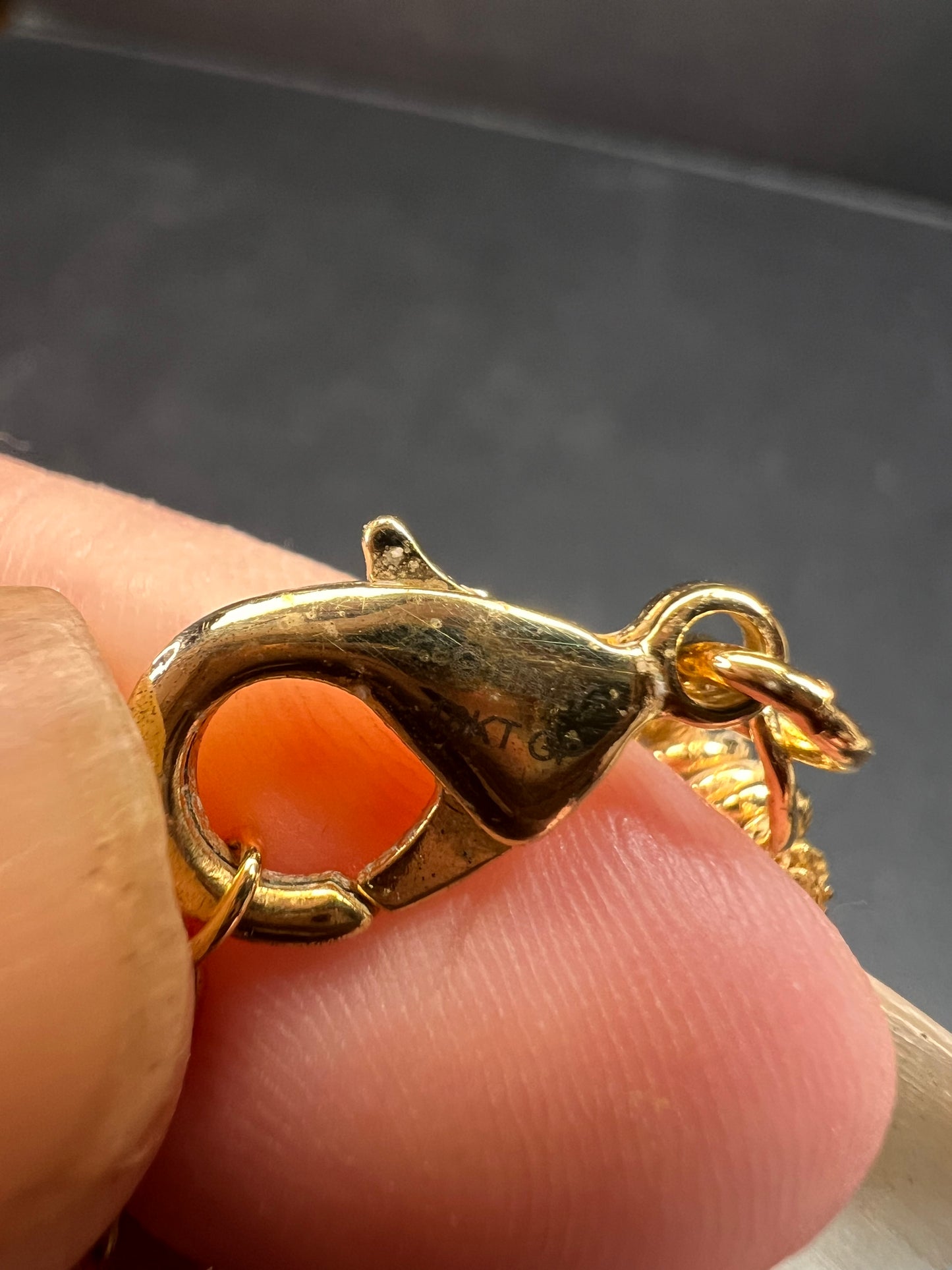 Italian 14 Strand Gold Plated Bead Necklace 18–20 Inch Estate Y2K