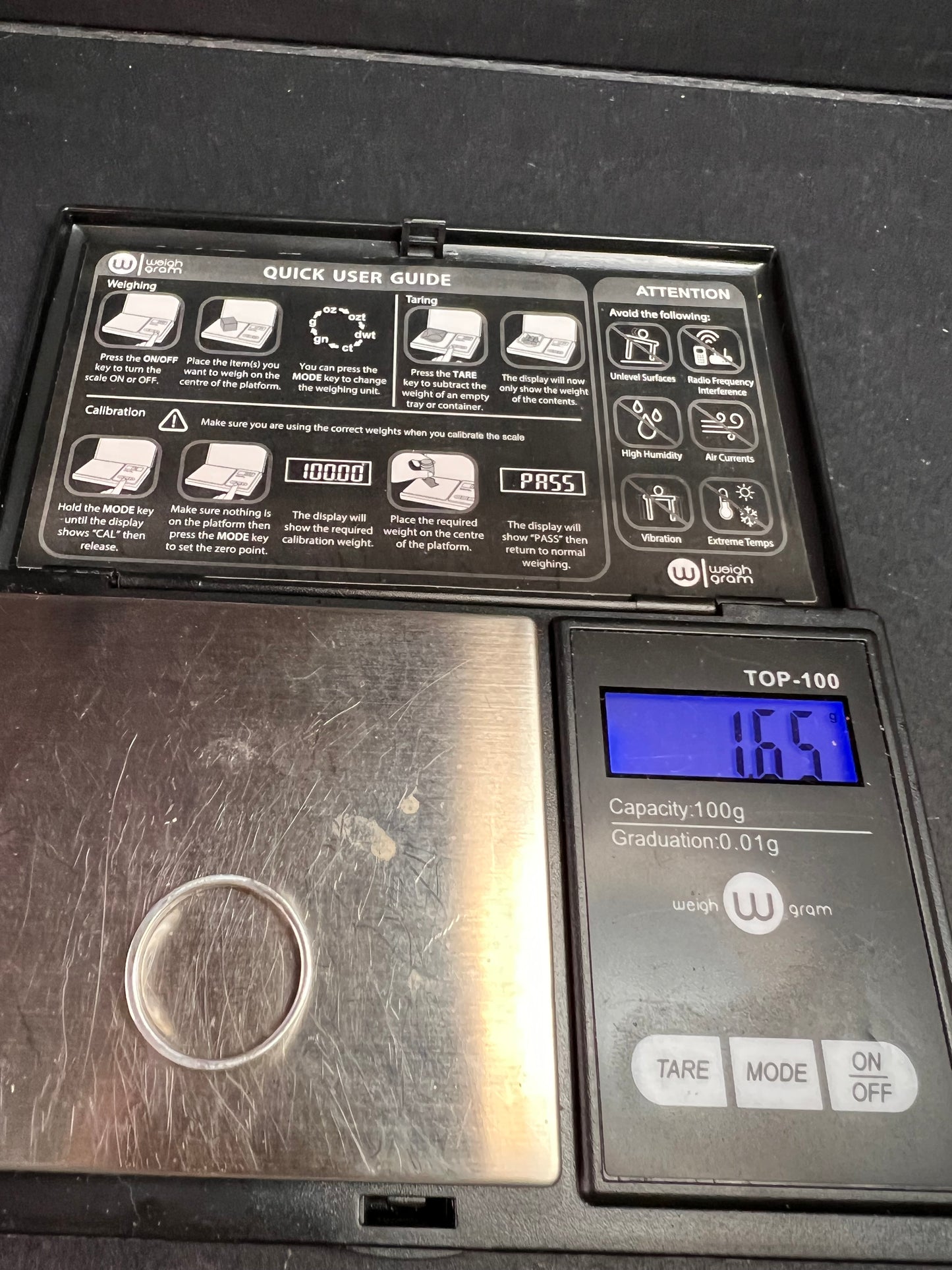 Sterling Silver FAMILY Band Ring Size 7 – Stamped 925 IBB TH