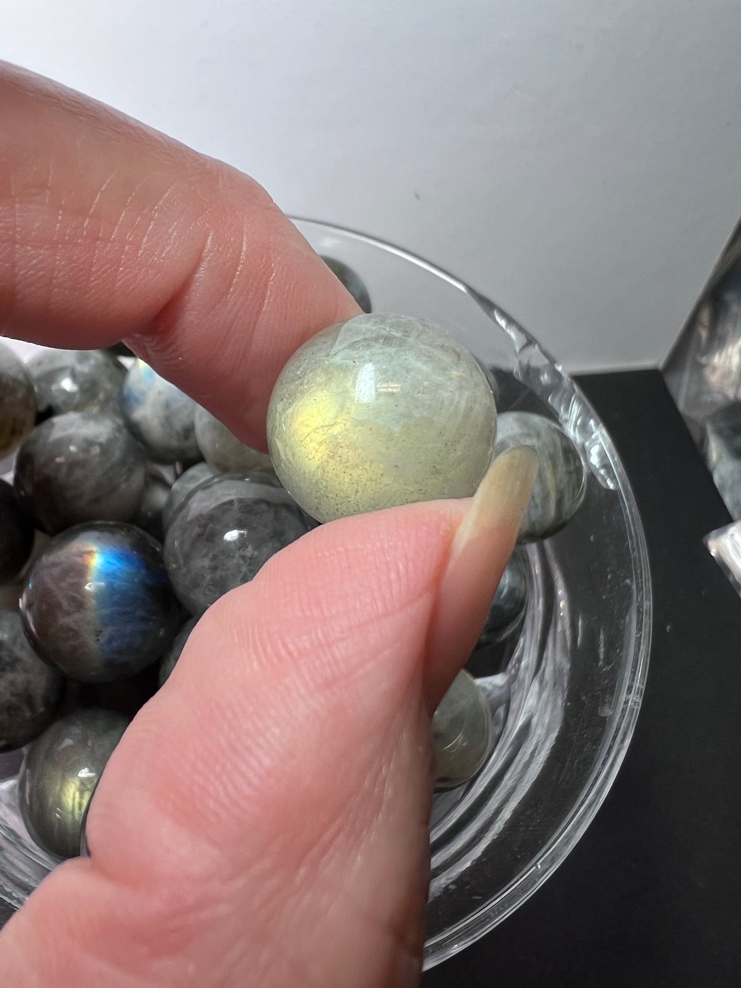 Labradorite marbles