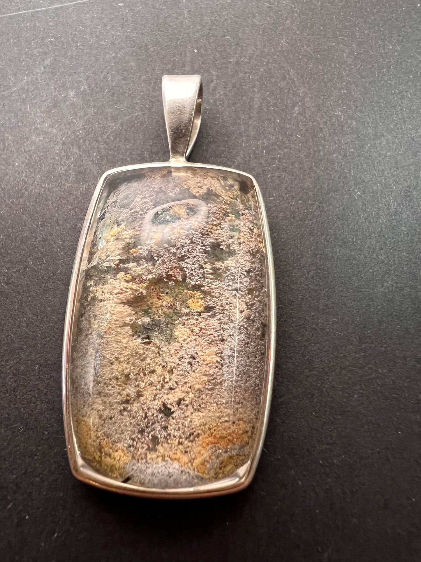 NEW lodolite sterling silver pendant 13.67 grams