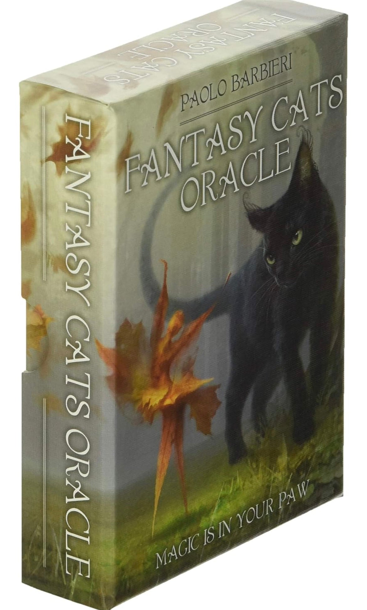 Fantasy cats oracle deck from Paulo Barbieri