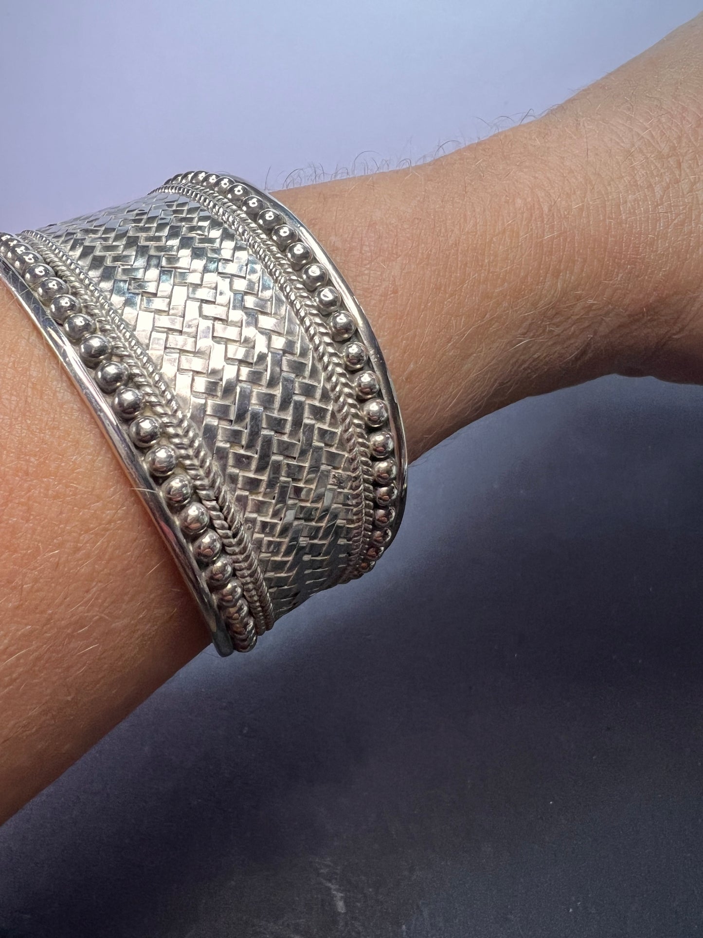 Bali Legacy Sterling Silver Cuff Bracelet